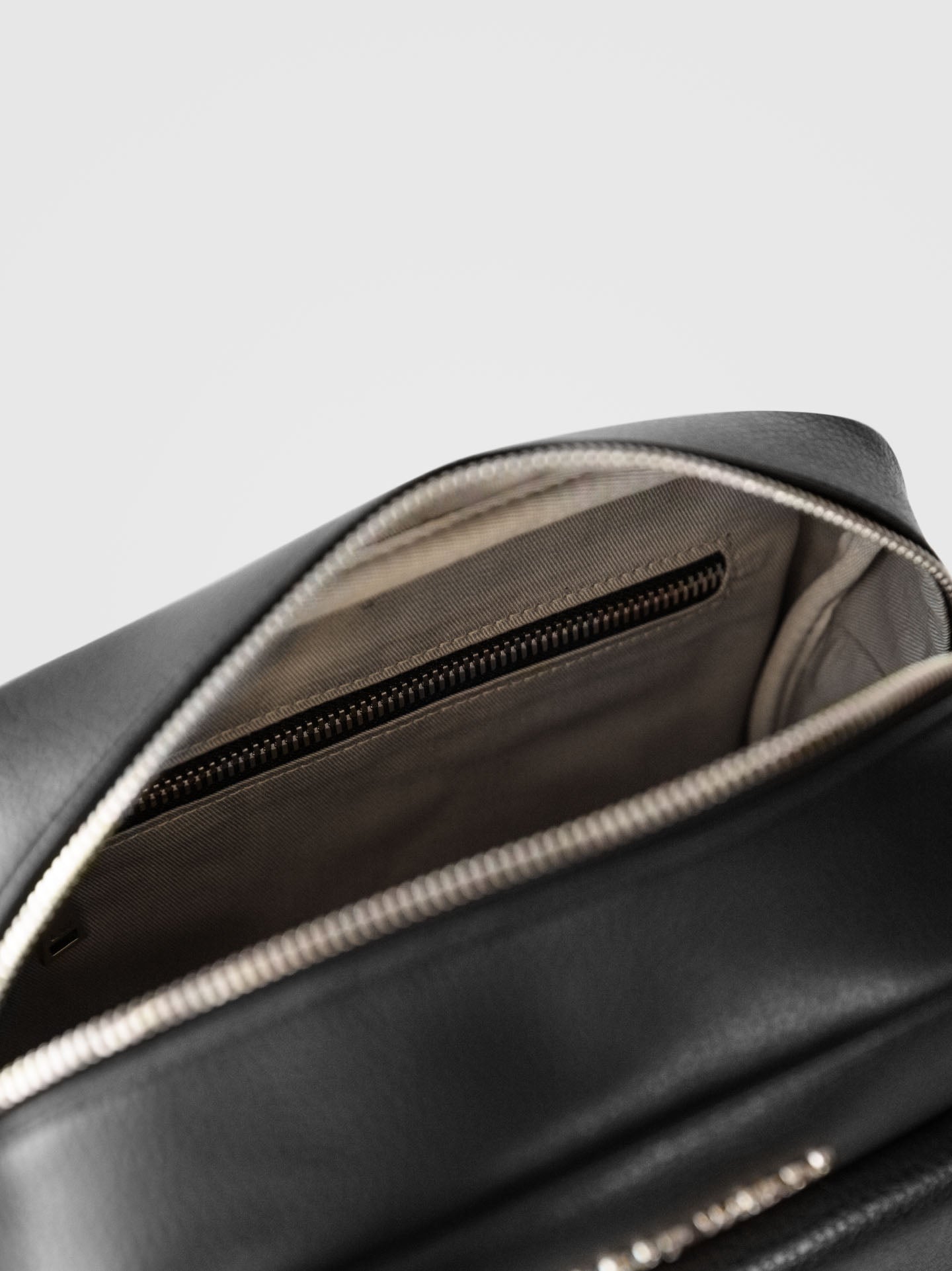 Aspen Large Crossbody Bag in Black & Gold