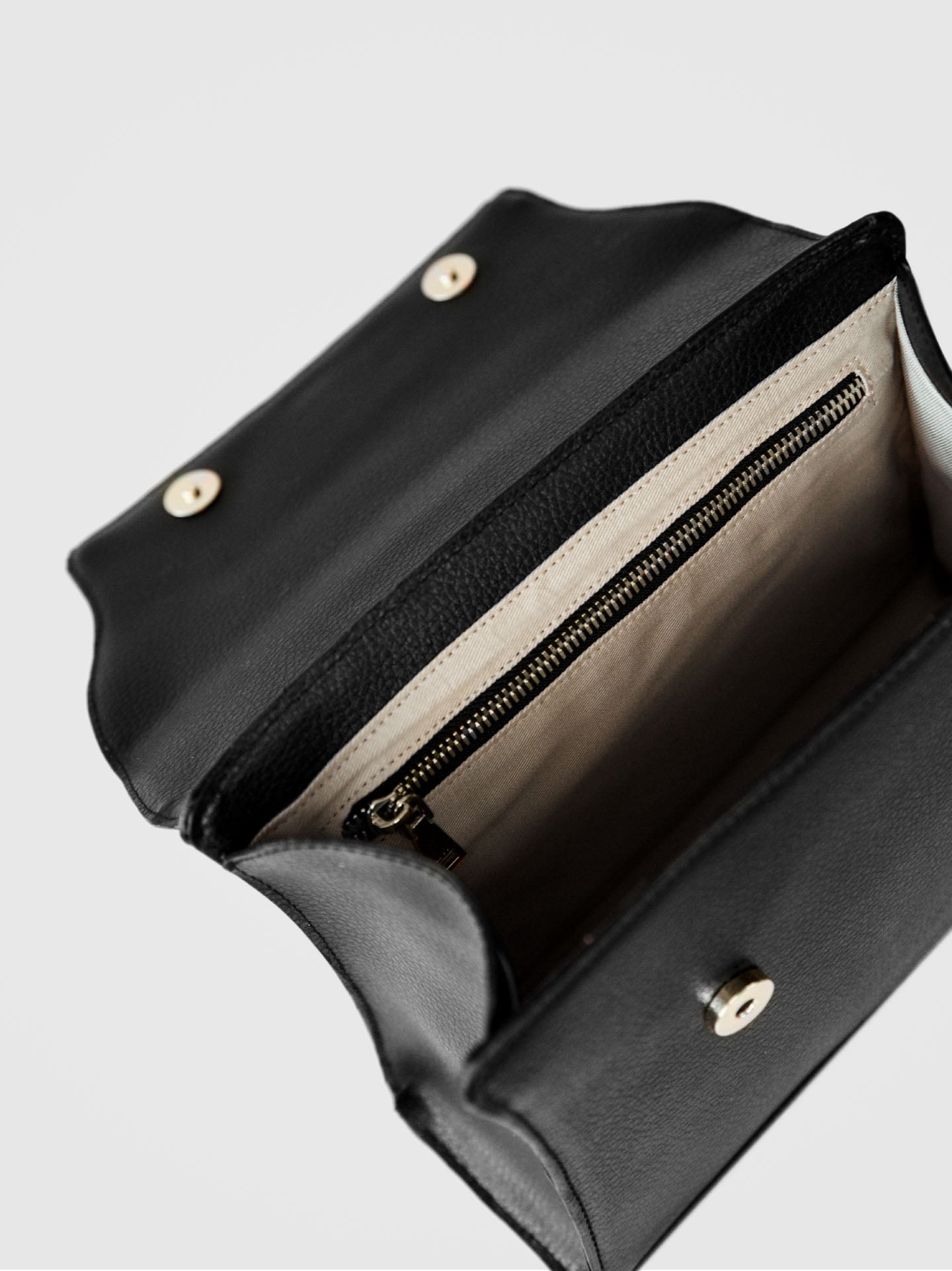 Birch Backpack in Black & Gold