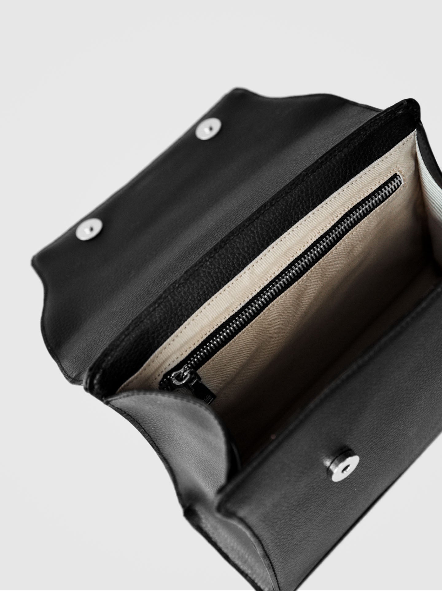 Birch Backpack - Black MIRUM® & Silver Hardware