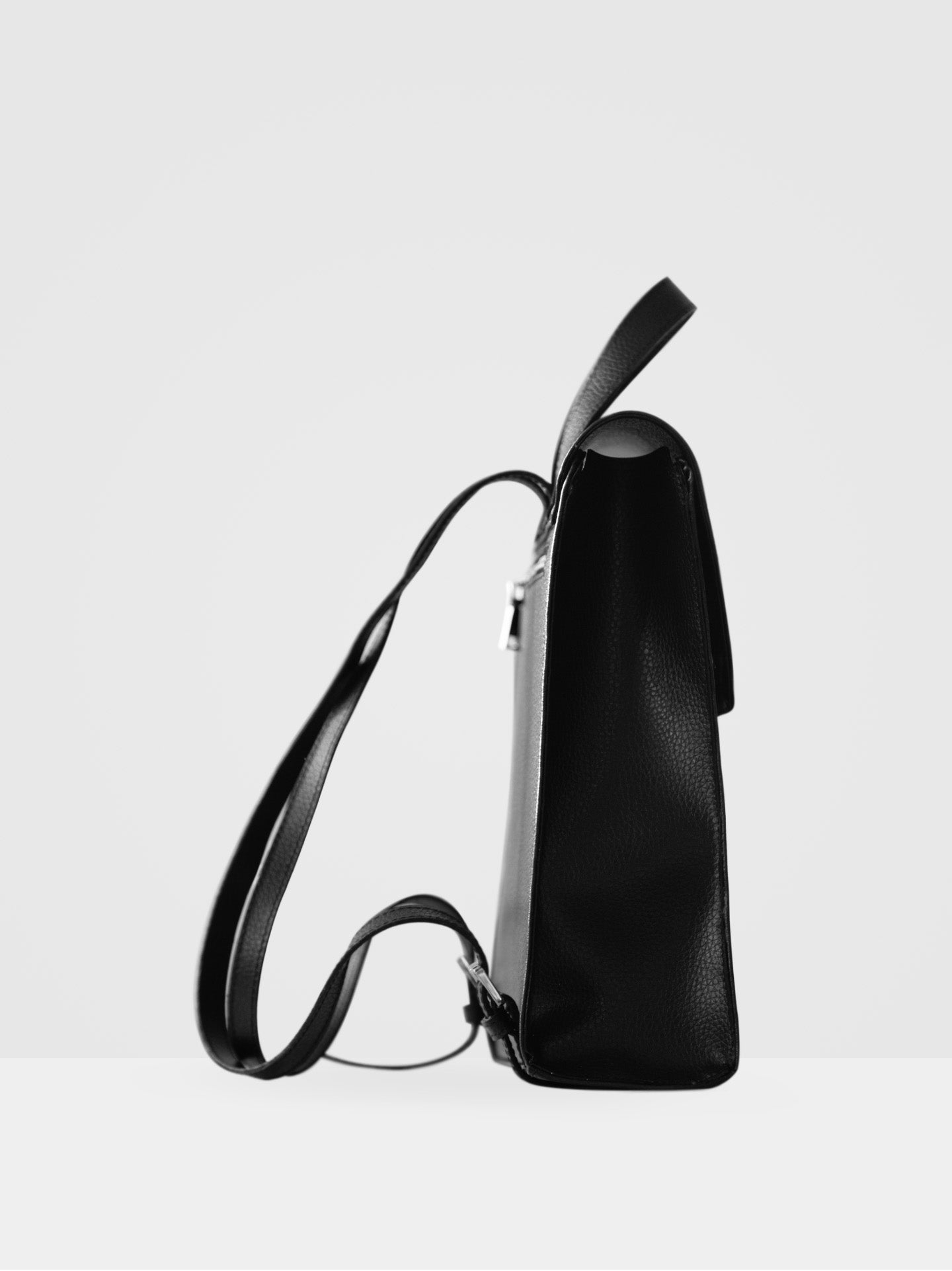 Birch Backpack - Black MIRUM® & Silver Hardware