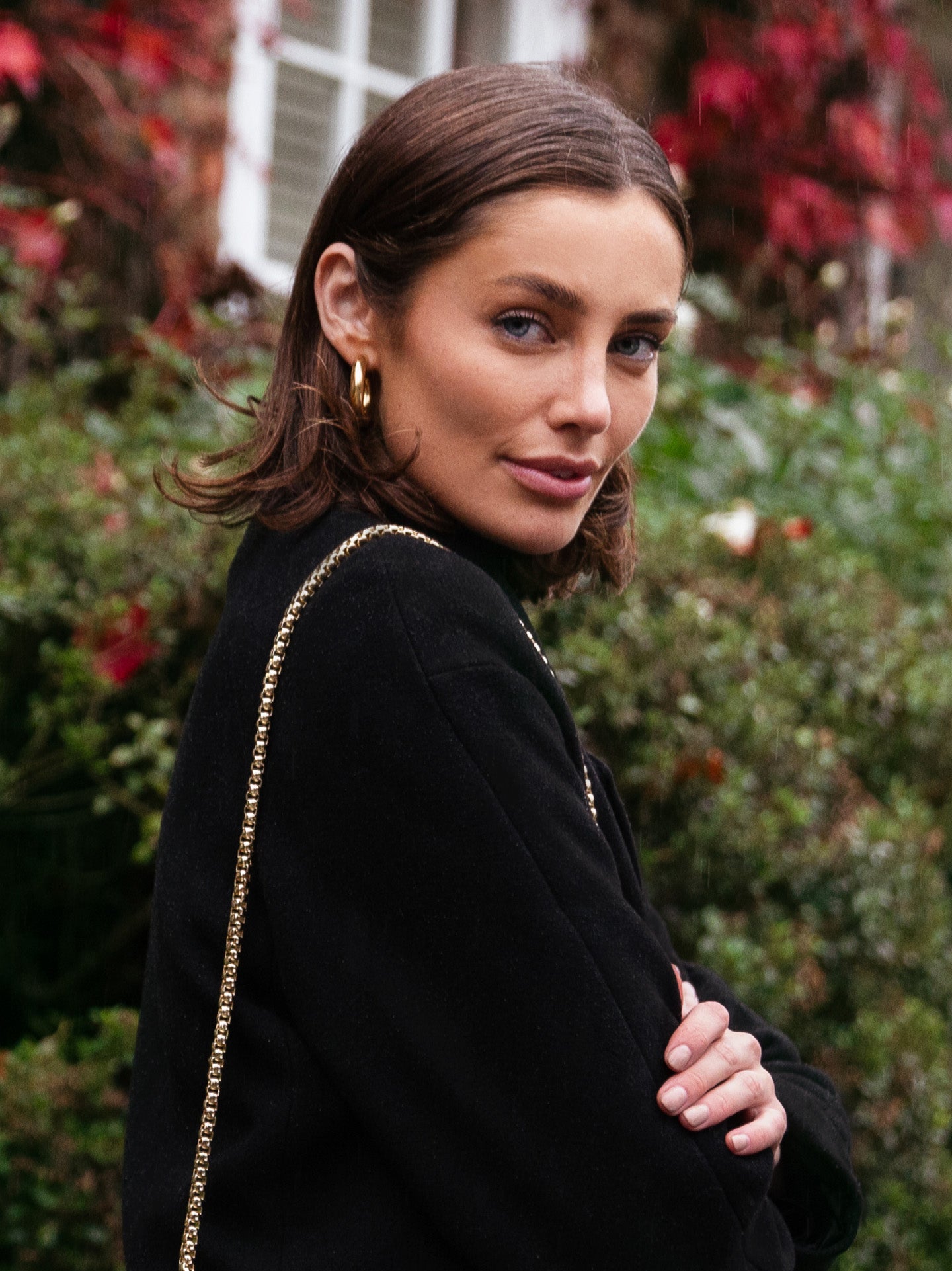 Box Chain Bag Strap in Gold