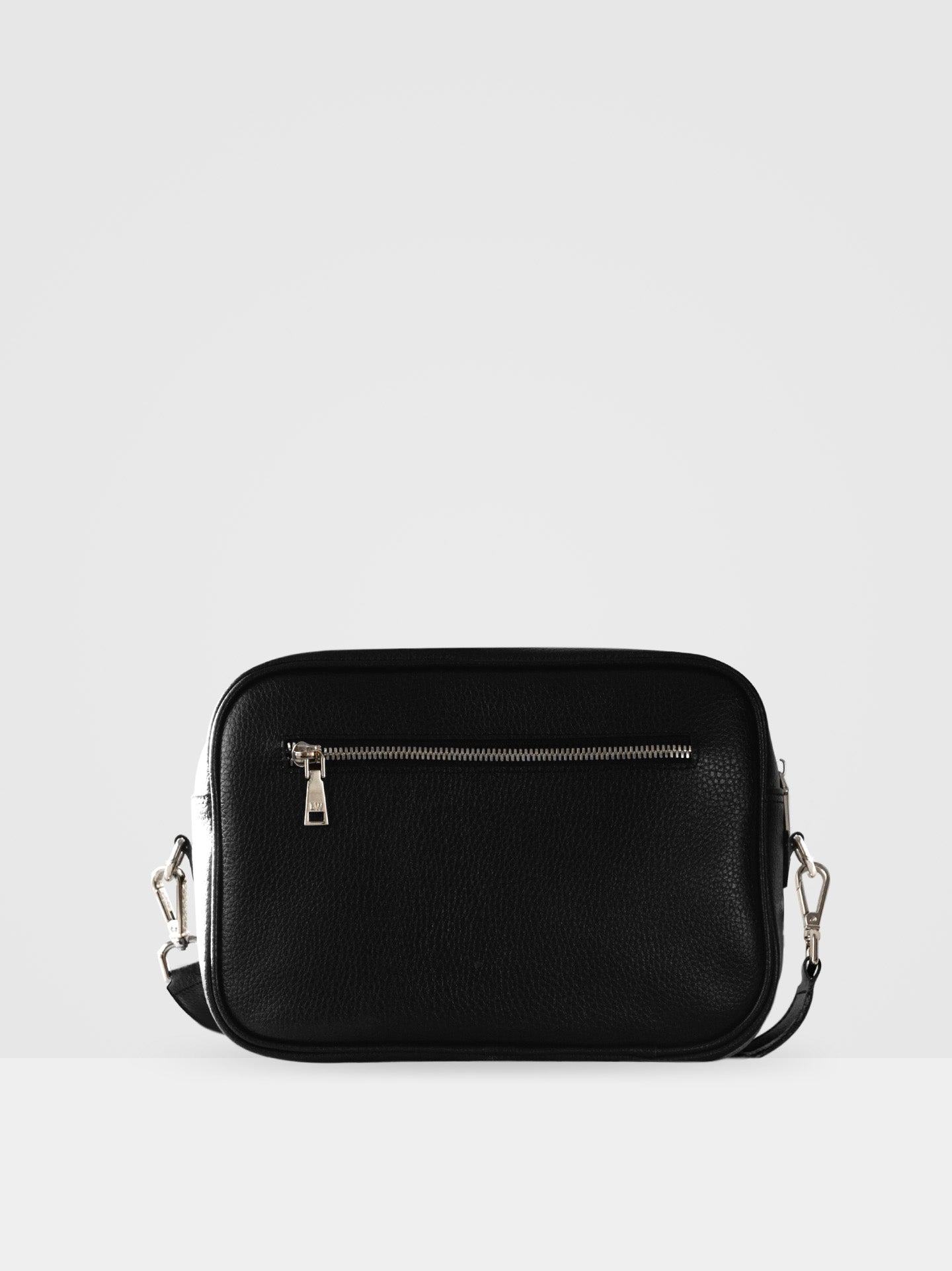 Black crossbody bag wide strap sale