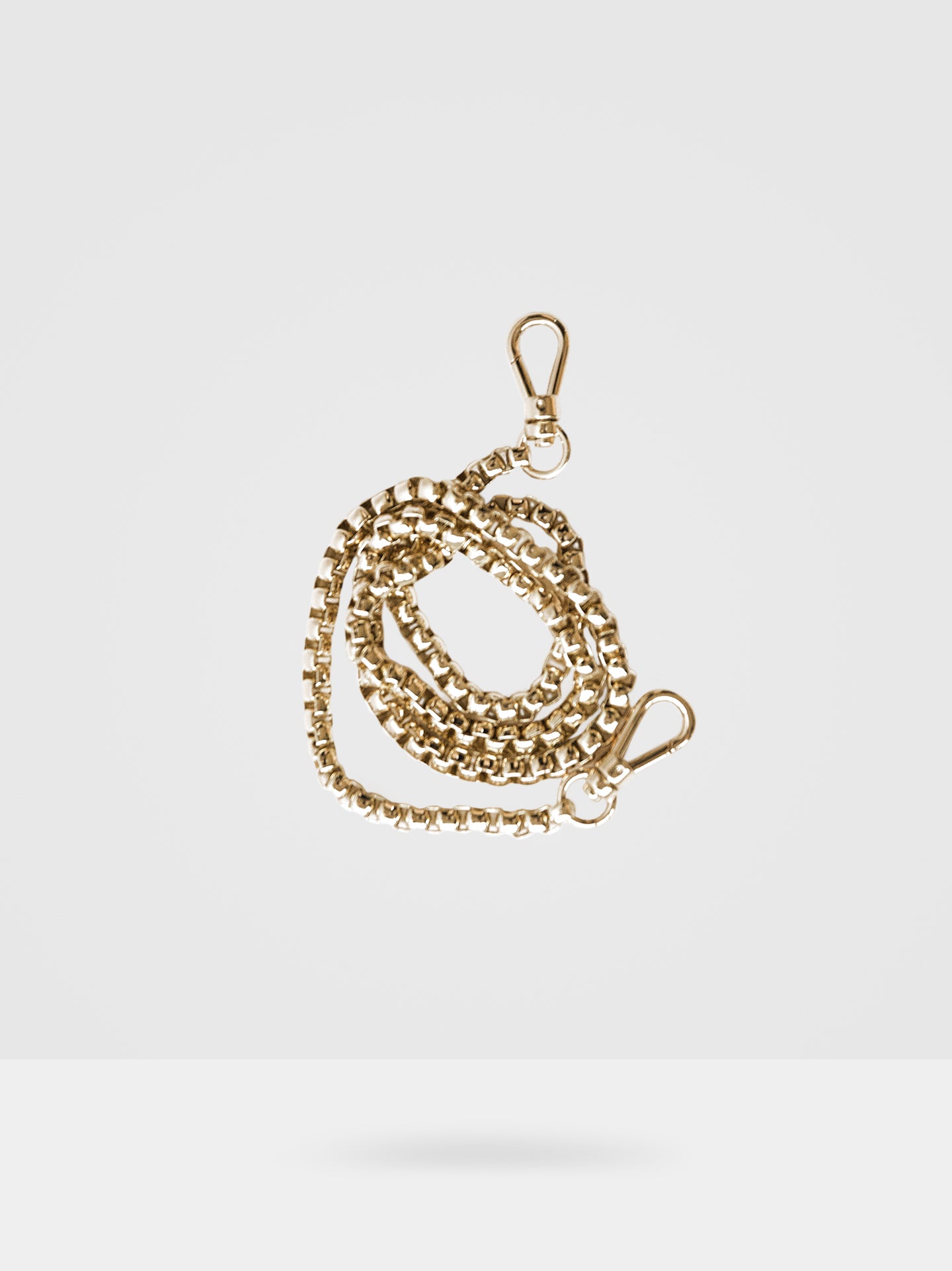 Box Chain Bag Strap in Gold