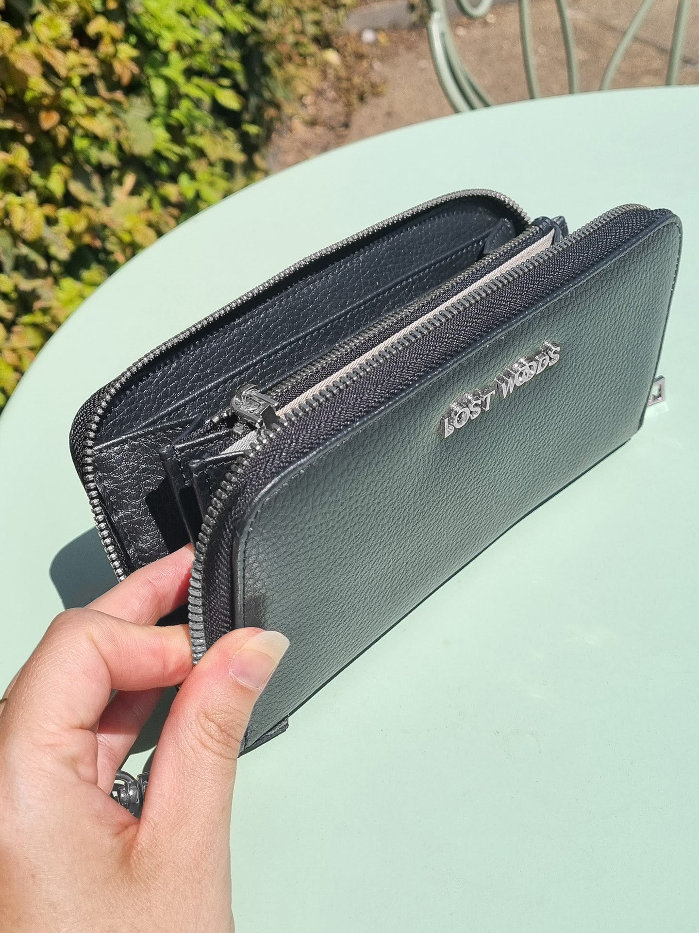 Large top clutch wallet